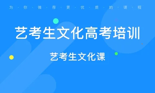 文化课艺考培训学校